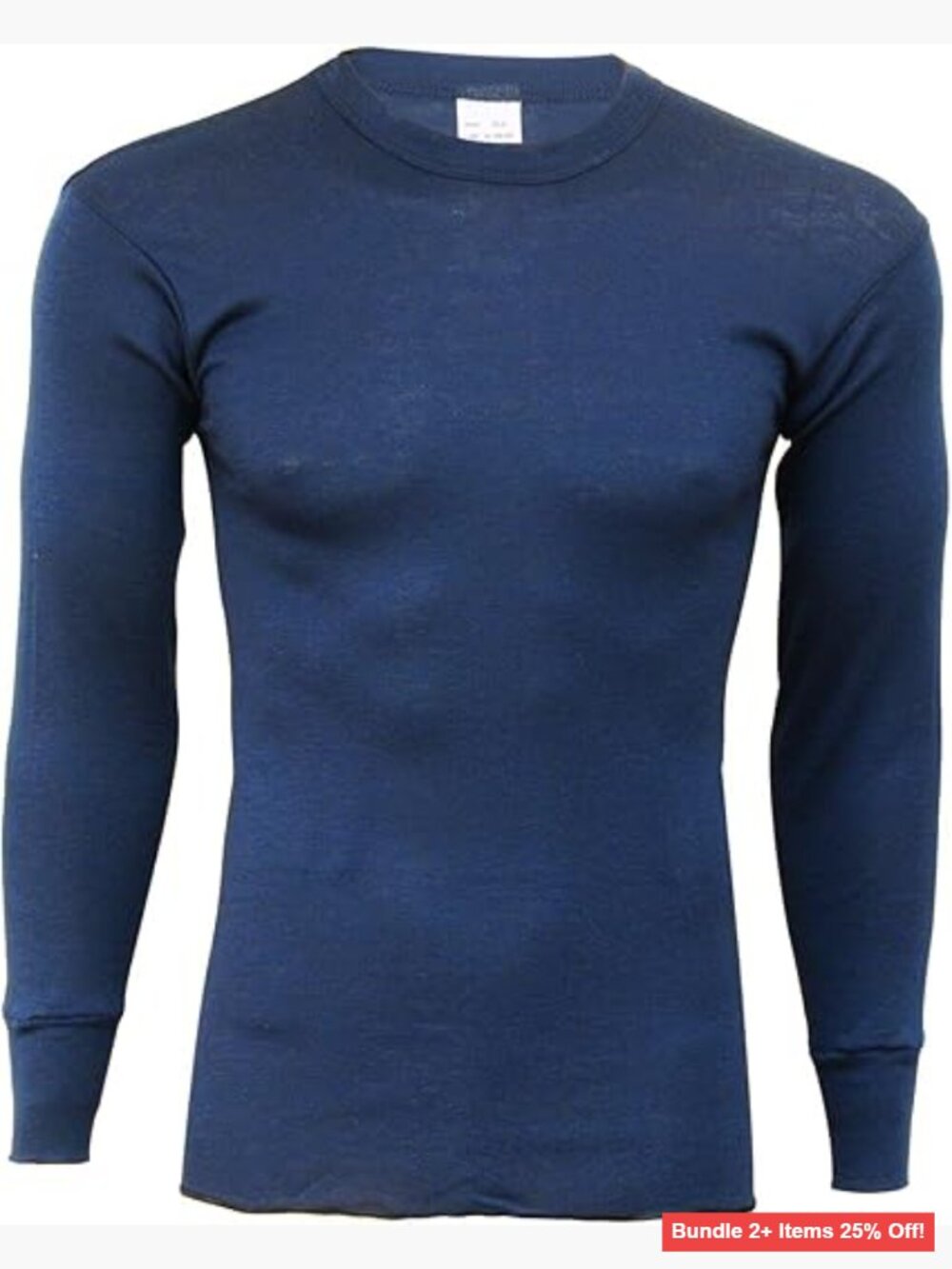 Men's Long Sleeve Thermal Top - Polypropylene Base Layer for Outdoor Activities